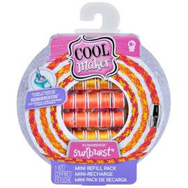 Cool MAKER Mini Fashion Pack Hilos Kumi, Naranja/Roja/Amarillo