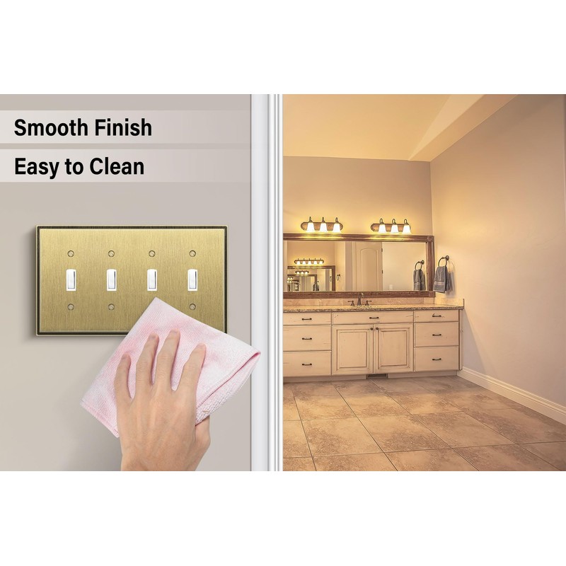 Henne Bery Soft Modern Decorative Wall Plate Switch Plate Outlet