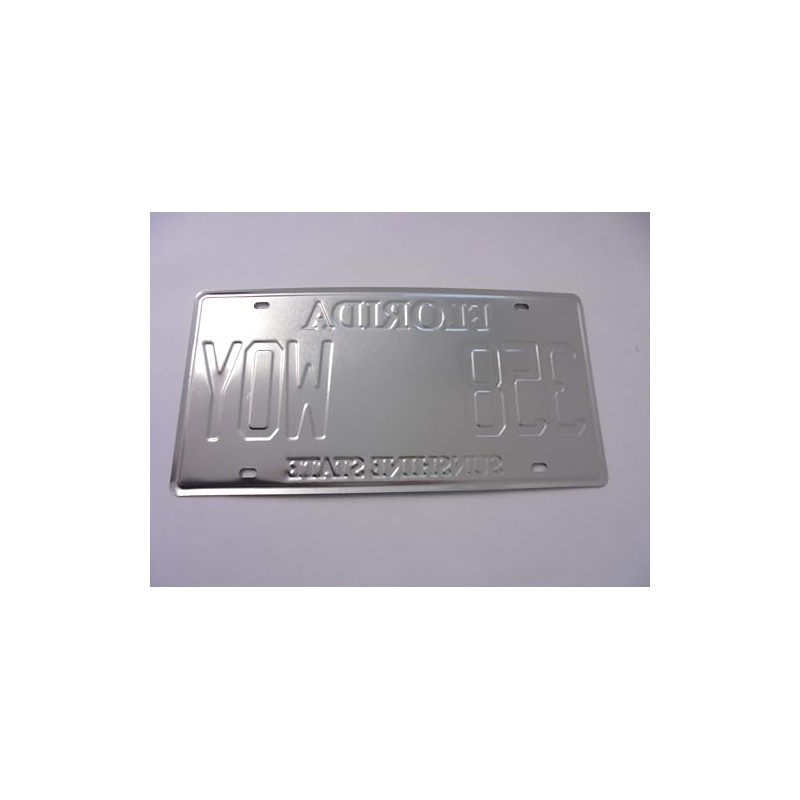 OPO 10 - USA Car License Plate - Metal Replica