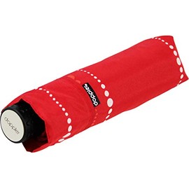 Doppler Fibre-Coloured Pocket Umbrella Havana Sydney, red