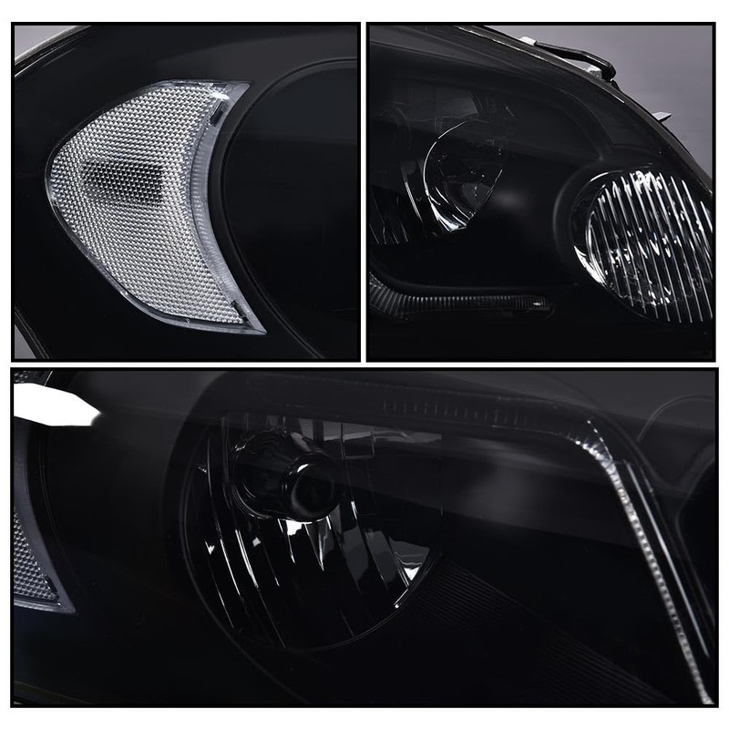 PIT66 LED Headlight Assembly Compatible with Chevy Impala 2006-2013/ Fit