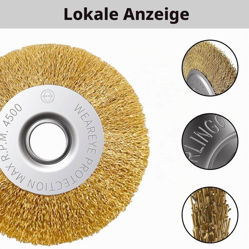 Pack of 4 Compatible with Gloria Multibrush and Other Wire