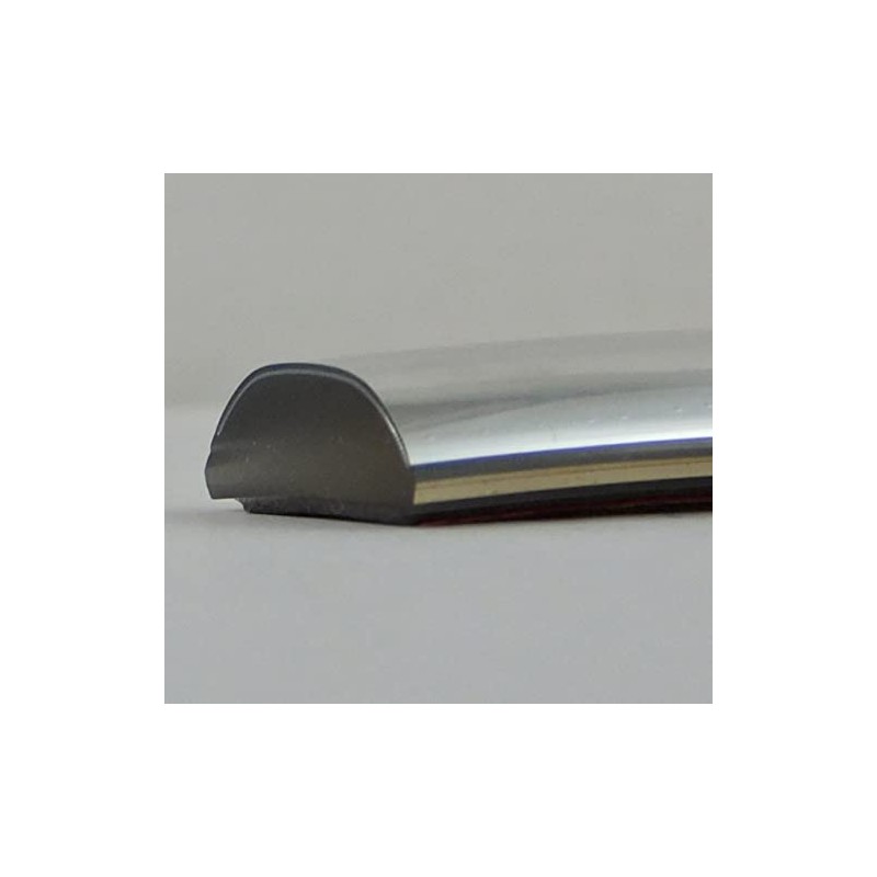 Trim-Gard 5/8" Chrome + Black Wheel Well Molding (Chrome, 20