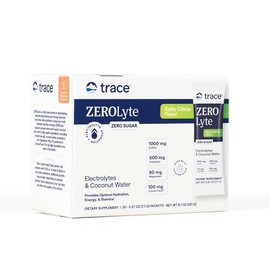 Trace Minerals- “ZeroLyte (Citrus Salado) | Mezcla de bebida en polvo de electrolitos sin azúcar | Hidratación, inmunidad y energía S