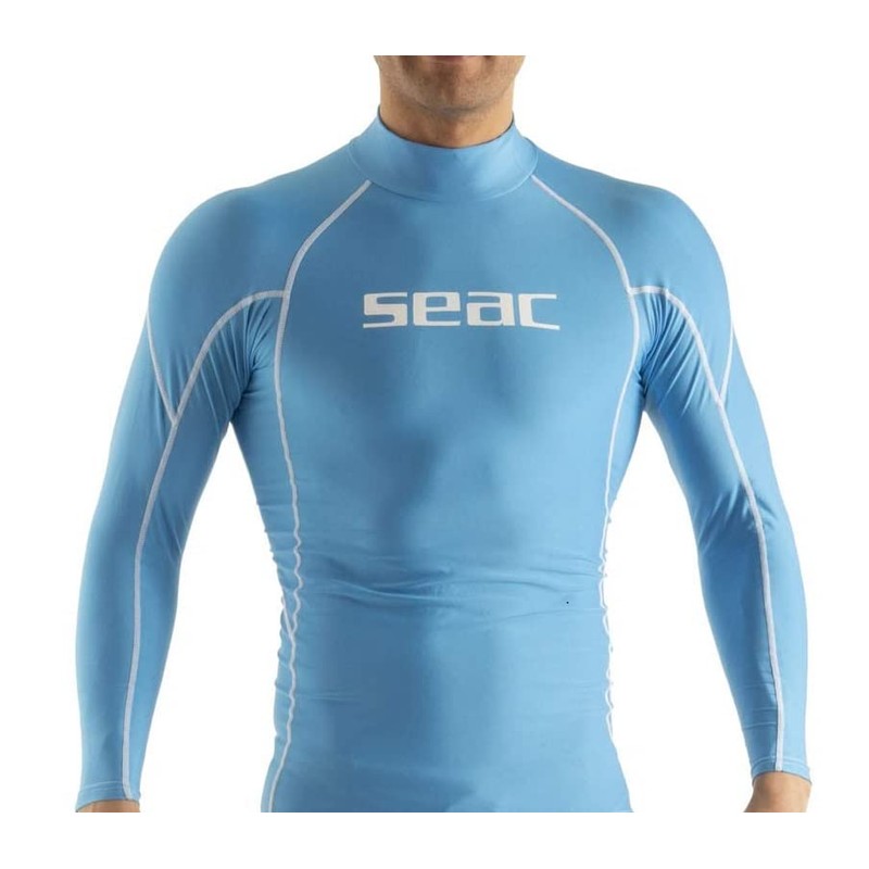 SEAC RAA Long Evo Men's Long Sleeve Rash Vest; UV