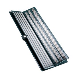 Fayelume 44PCS Knitting Needles, Metal Double Pointed Knitting Needles, 36 mm Sock Needle Set, for Handmade Sweater Hat Scarf Gloves Weaving