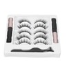 5 Pairs Magnetic Eyeliner Eyelash Kit Easy to Apply Natural