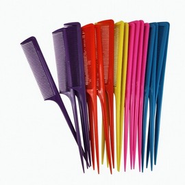 Professional Beauty Hair Styling Comb Set (Tail, Parting, Cutting) 20 pcs Color 3ea