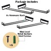 AMUFYSHH 4 Packs Wine Glass Rack Hanging Wine Glasses Holder