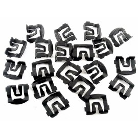 Retro-Motive Ford Truck F100 F150 F250 Windshield Rear Window Trim Molding Clips Qty 20 #120