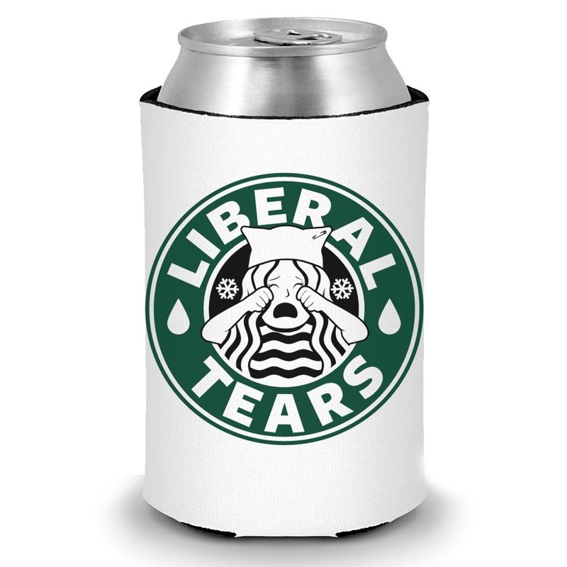 Funny MAGA Liberal Tears Can and Bottle Coolers (3 Pack)