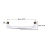 uxcell Cabinet Pulls Drawer Handles 96mm Hole Centers Alloy Crystal