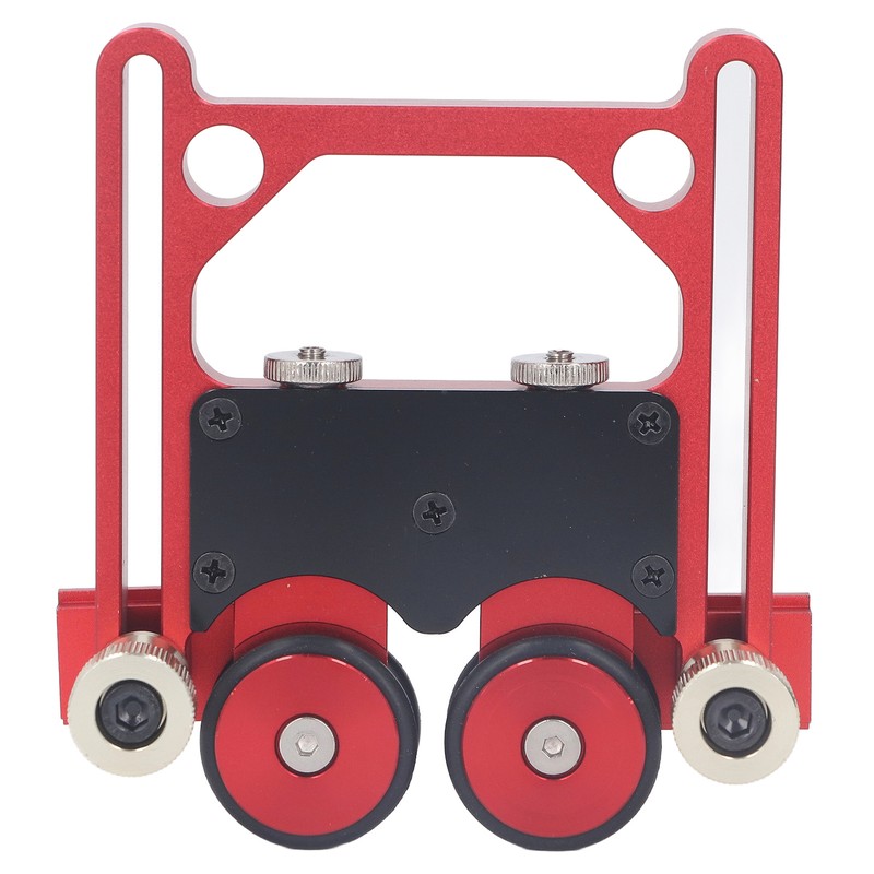 Table Saw Stock Roller Woodworking Double Wheel Sliding Feeding Guide