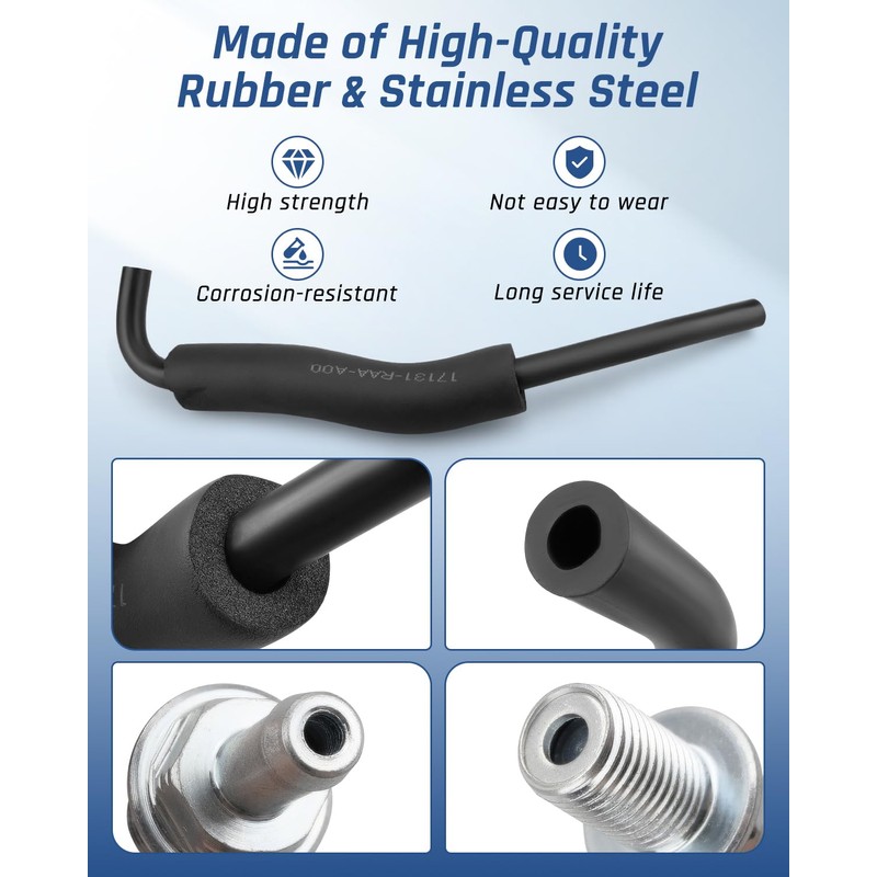 17131-RAA-A00 PCV Tube & Valve Fit for Honda Accord 2.4L