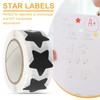 PATIKIL Star Stickers Roll 1", 500 Pcs Self-Adhesive Reward Stickers