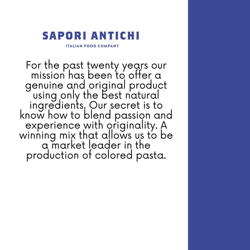 Sapori Antichi Pasta, Multicolor Fusilloni, 16-Ounce
