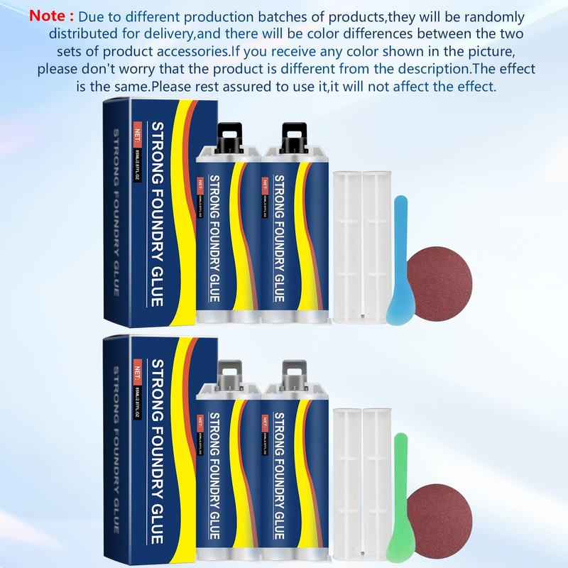 Strong Foundry Glue,Metal Repair Glue,High Temperature Resistant Casting Repair,Magic Welding