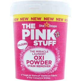 Stardrops The Pink Stuff Miracle Laundry Oxi Powder Stain Remover for Colours, 1kg