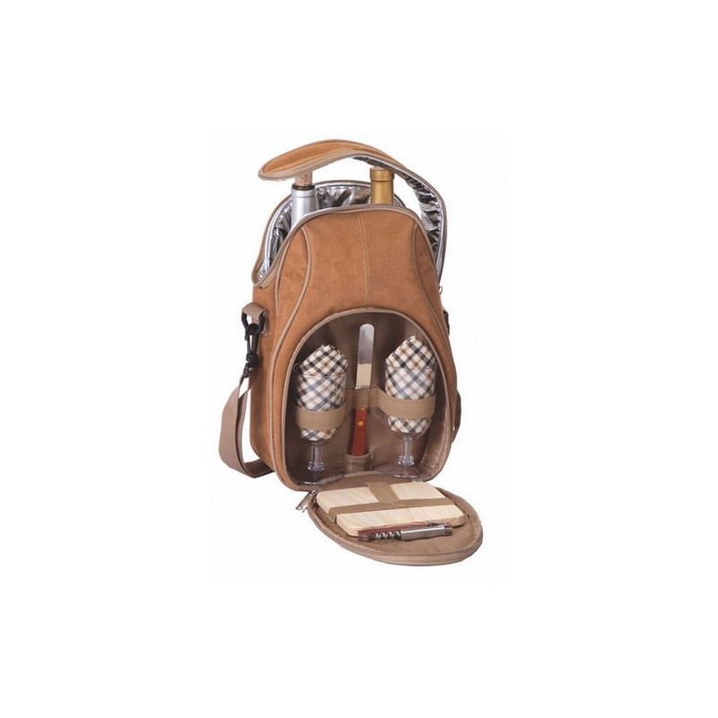 Picnic Plus Brava Wine & Cheese Set Holds 2 Bottles