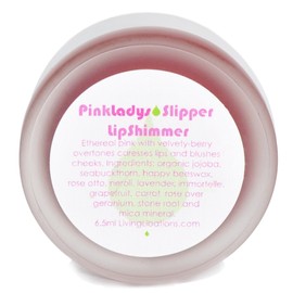 Living Libations - Organic/Wildcrafted Pink Lady's Slipper Lip Shimmer