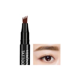 Eyebrow Tint Permanent Eyebrow Color Eyebrow Tattoo Art Makeup Eyebrow Pencil Eyebrow Pen (Light Brown)