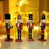 O-Toys Wooden Nutcracker Ornaments Christmas Decoration Figures Puppet Home
