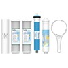 Puroflo ERO 5 pc Reverse Osmosis Filters 1 Year Set,