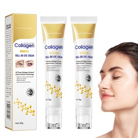 Kollagen -Hautpflege -Serie (1pcs, Anti-wrinkle eye cream)