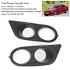 Pair of Front Bumper Fog Light Covers Trim 51112695256 Fit