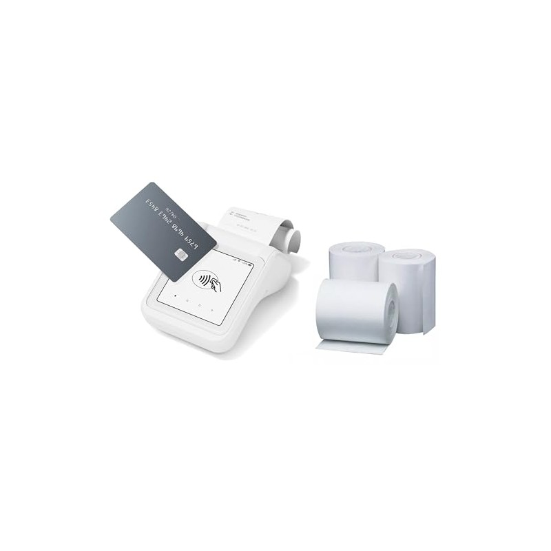 Replacement Receipt Paper for SumUp Solo Payment Device, 20 Rolls