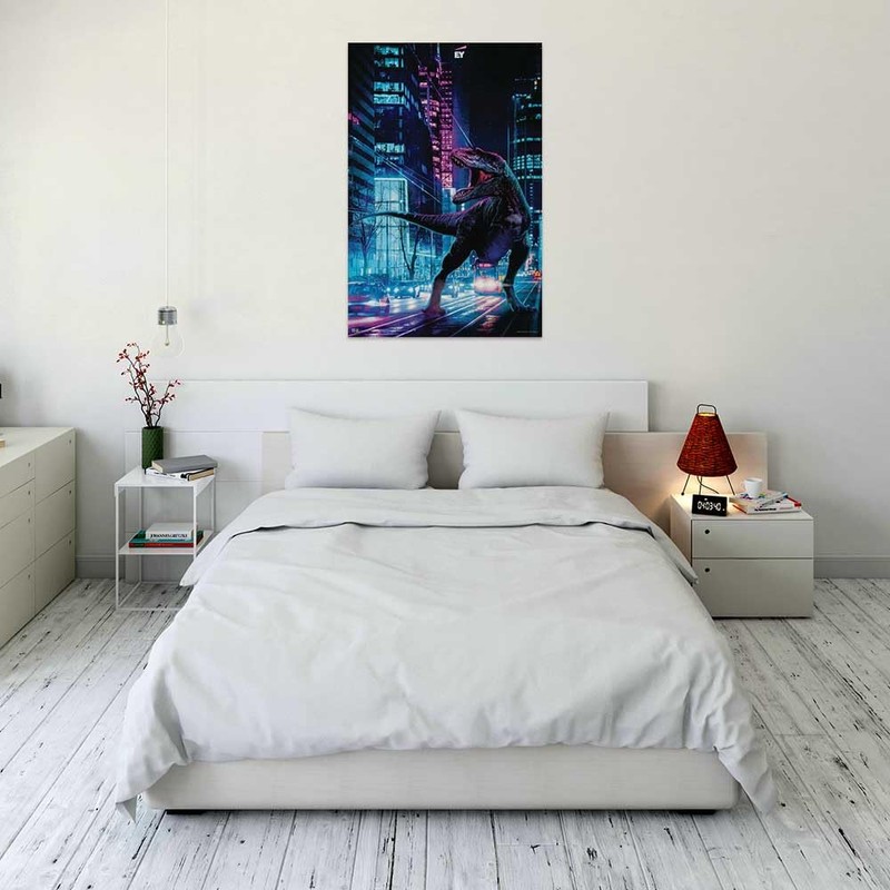 Scorpio Posters Dinosaur in the City - by Jonathan Gay