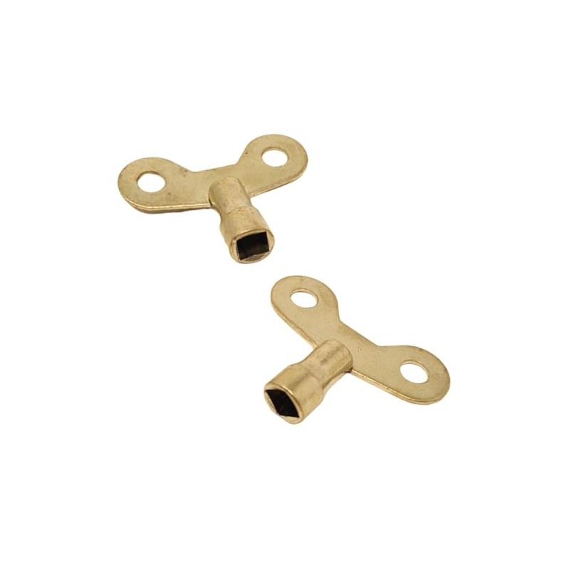 Nartel® Wide Radiator Plumbing Bleed Bleeding Key Keys Brass Vent