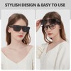 LVIOE Polarized Sunglasses Fit Over Glasses for Women Men, Wrap