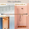 Beyeutao Wooden Closet Rod Adjustable 48-60 inches Closet Rod for