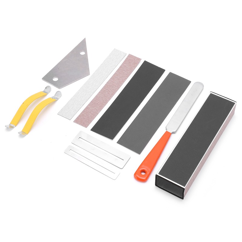 Guitar Luthier Tool Set Levelling Maintenance Repair Kit Accessory for