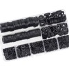Sutemribor Nylon Flat Washer Assortment Set 600 Pieces, 9 Sizes
