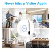 SINGCALL Wireless Doorbell Extender Convert Wired to Wireless for Existing