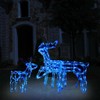 CHARMMA 3 Piece Christmas Light Display Reindeers 229 LEDs