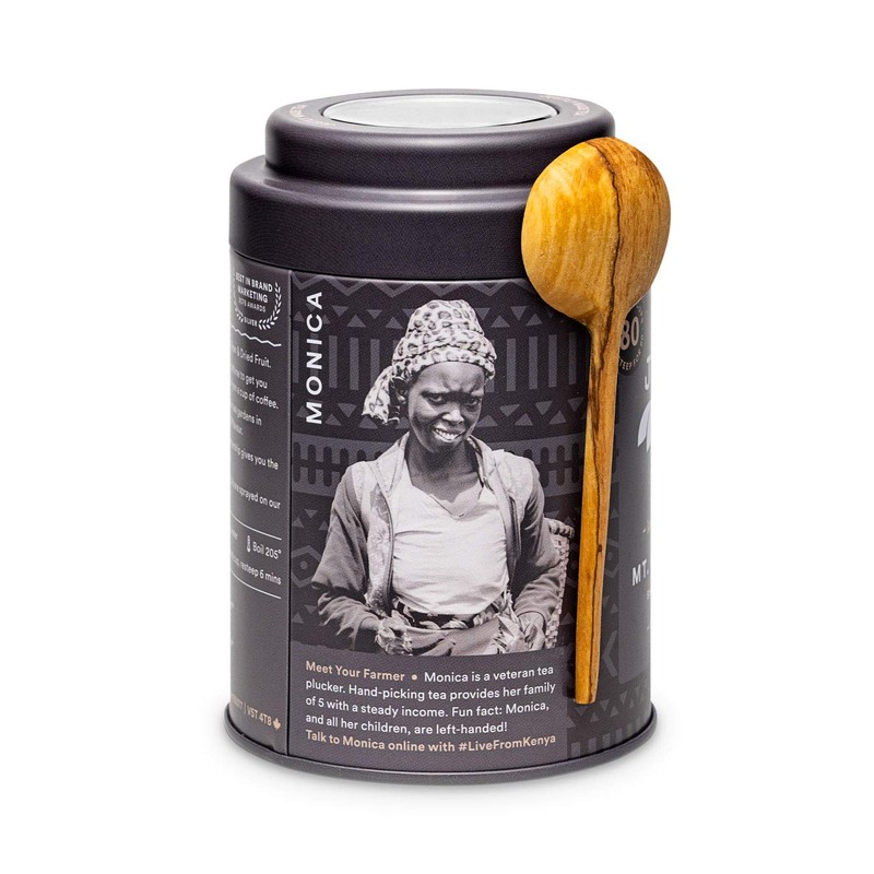 JusTea MT. KENYA BLACK | Loose Leaf Black Tea |
