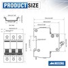 MINGSONG DC Solar Panels Disconnect Switch 50 Amp Solar Shut