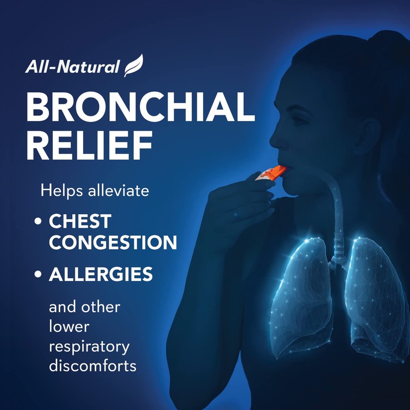 SinuCleanse Inhalo Bronchial Dry Salt Inhaler, 100% All-Natural Salt Crystals