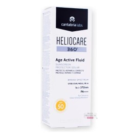 Protector Solar Heliocare 360 Age Activefluid Spf50 50ml