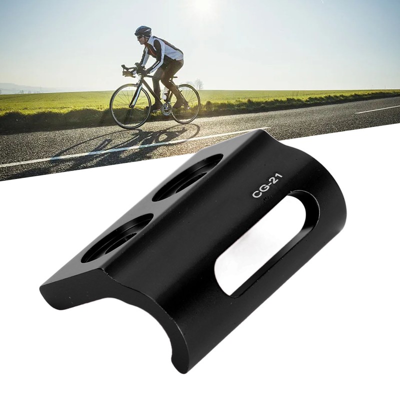 Bike Front Derailleur Hanger Aluminum Alloy Derailleur Mount Adapter Sturdy