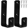 AOKWAWALIY 1 Set Rubberized Ladder Hooks Bunk Bed Stair Only