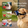 Head Strap Dog Muzzle Prevent from Taking Off by Paws