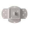 Plastiflex Mounting frame for VEX suction cans – can also be used for VacuValve ES or suction box Europe and other square suction cans