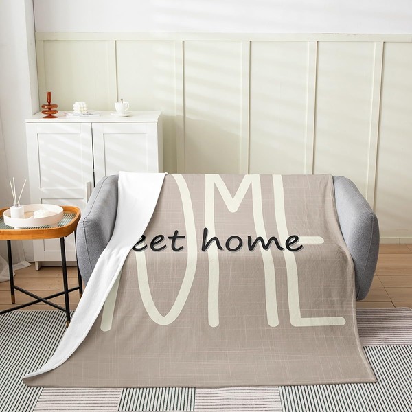 jejeloiu Home Theme All Season Bed Blanket Throw 50"x60" Sweet