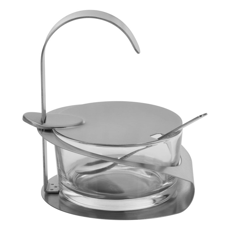 Westmark 65112260 Silver Glass Sugar/Parmesan Pot 13 x 12.4 mm