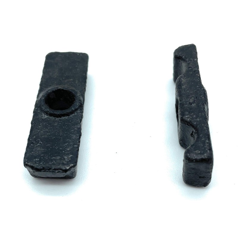 JAM2DAY Pack of 2 Black Turn Buttons/Catches With Screws For