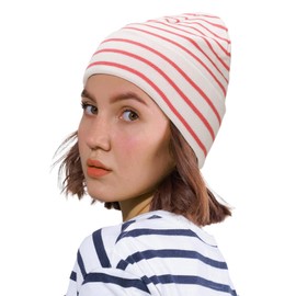 SENMAY Beanie for Men Women Warm Winter Hats Acrylic Knit Cuffed Beanie Slouchy Kint Striped Beanies Hats Men Skull Cap Ski Hat Unisex